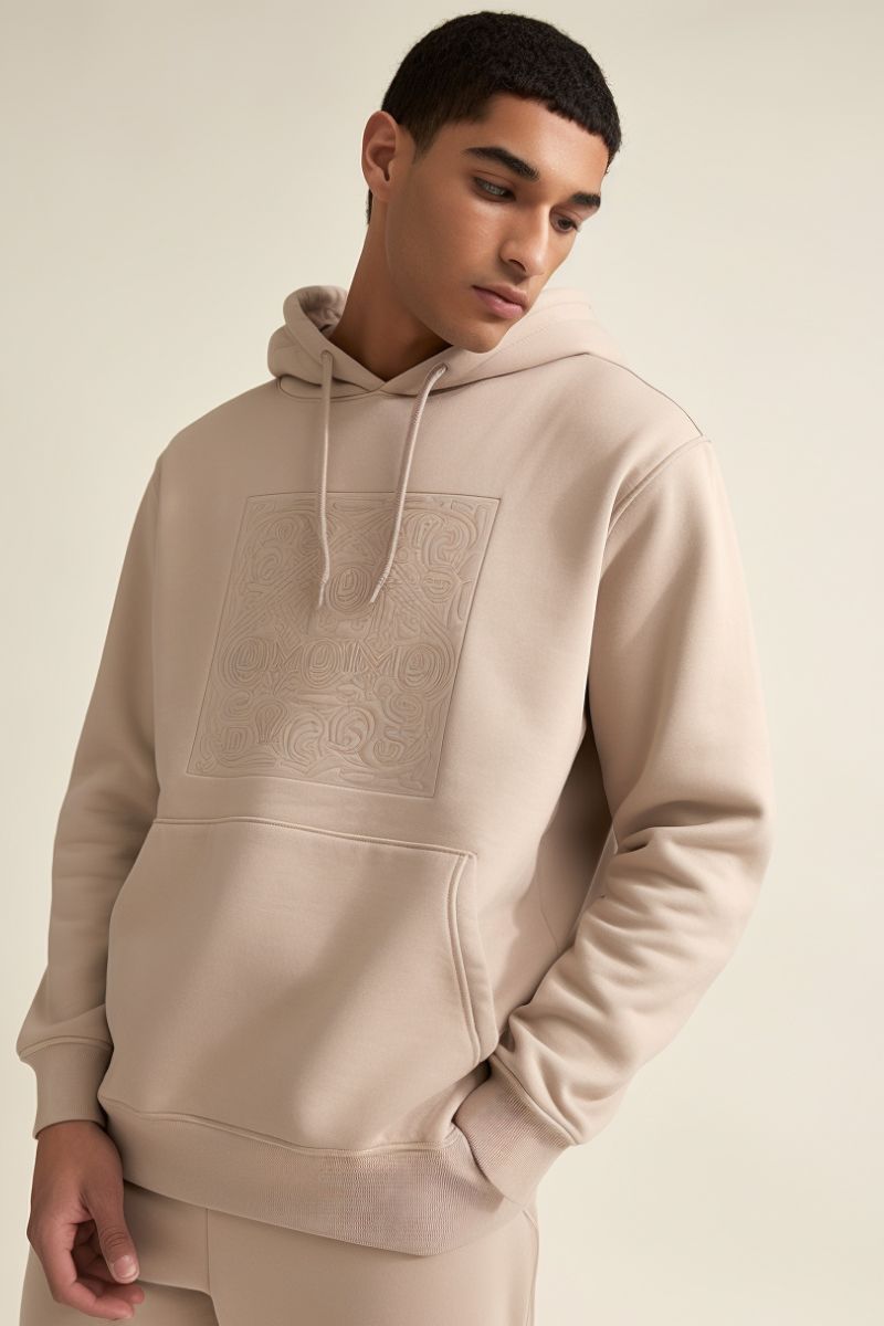 Fashionable & Comfortable, With Our Embossed Hoodie