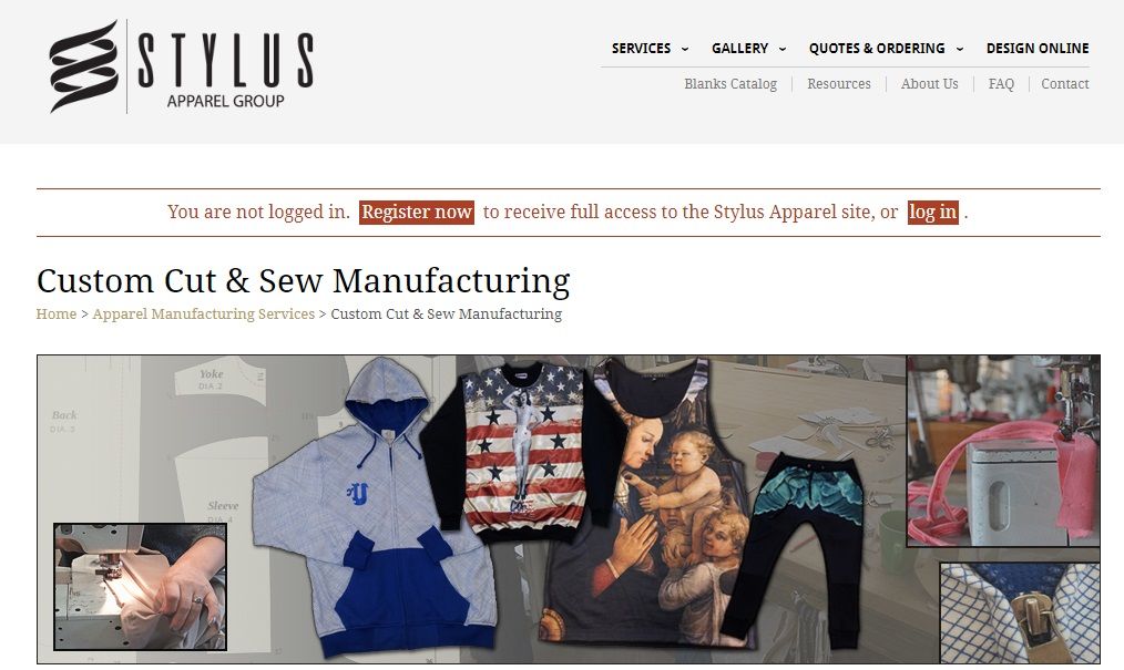 Top Cut And Sew Manufacturing Companies in the USA